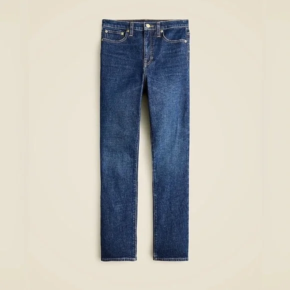 J.Crew High-rise straight jean in 1996 semi-stretch NWT SZ 31 $148 retail - Picture 4 of 9